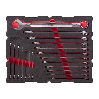MAX BITE Combination Spanner Set Packout Foam Insert