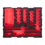 REPLACEMENT 67 pc 3/8'' Ratchet and Socket Set Packout Foam Insert