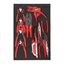 9 pc Pliers. Stripper and Hacksaw Foam Insert46''/36''