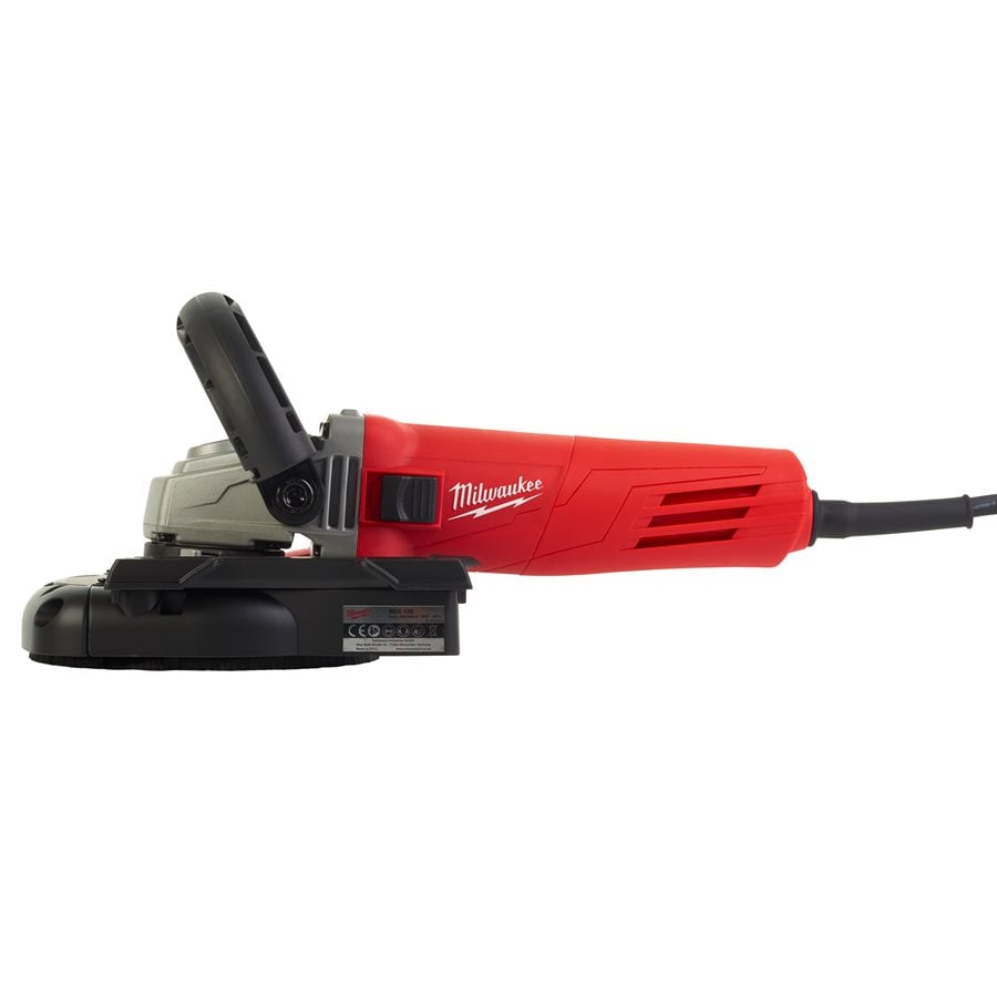 Milwaukee agv 12-125 XC deg-set 1200 W brusilnik betona pri delu