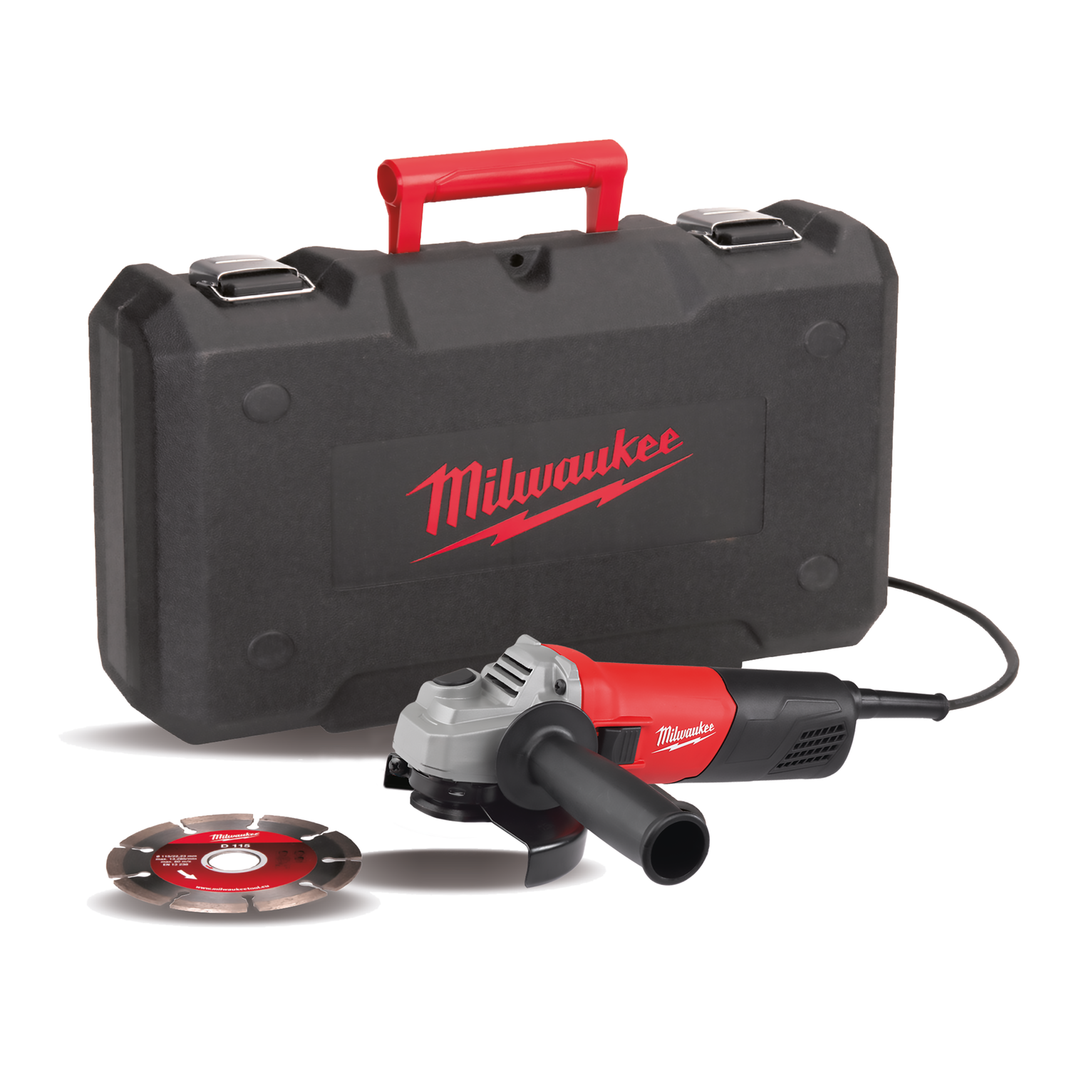 Milwaukee AG 800-115 E D-SET Smerigliatrice 115 mm 4933451281 3 AG 800 115 E D SET Hero 01