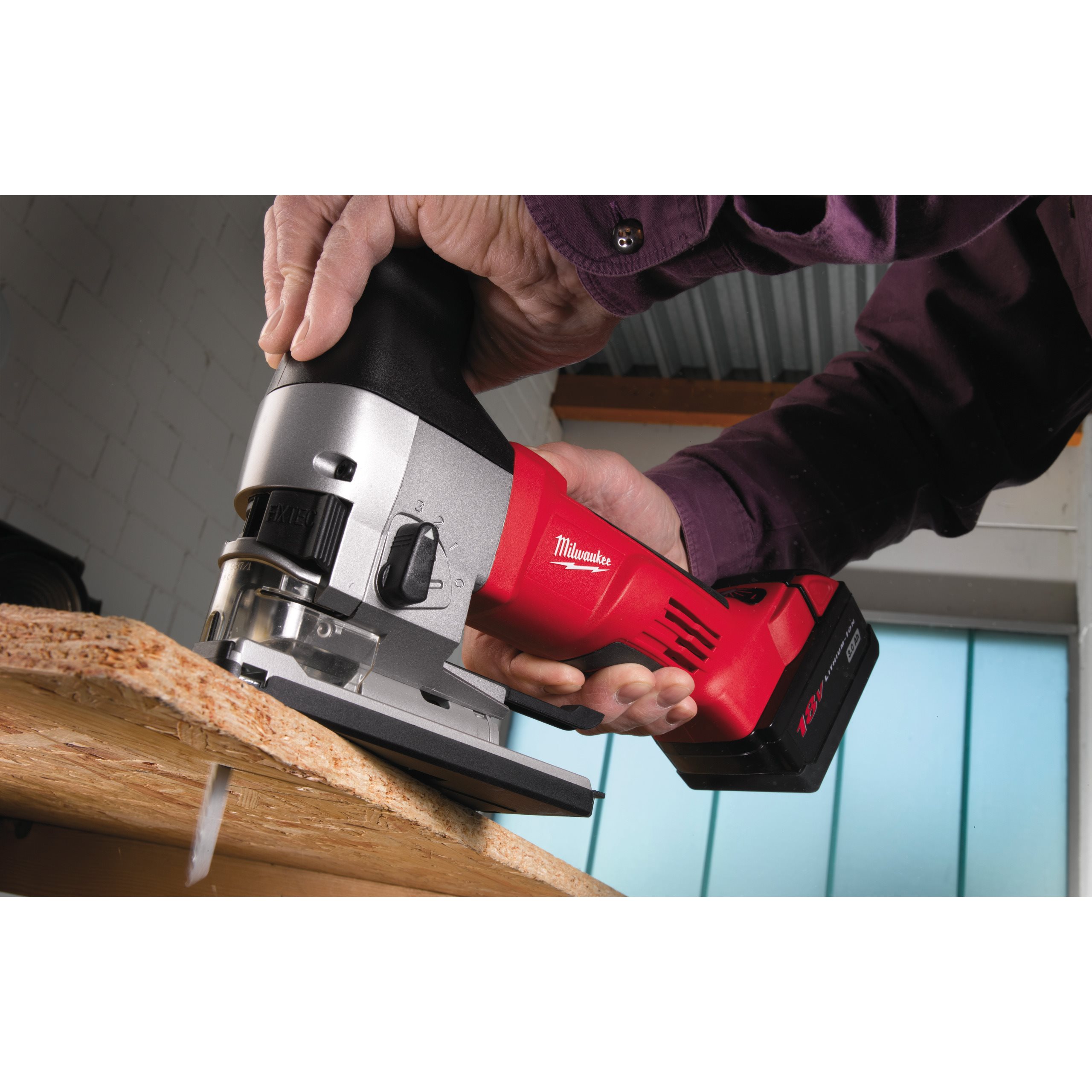 M18 Heavy Duty Body Grip Jigsaw Cordless Jigsaw HD18 JSB Milwaukee Tool UK