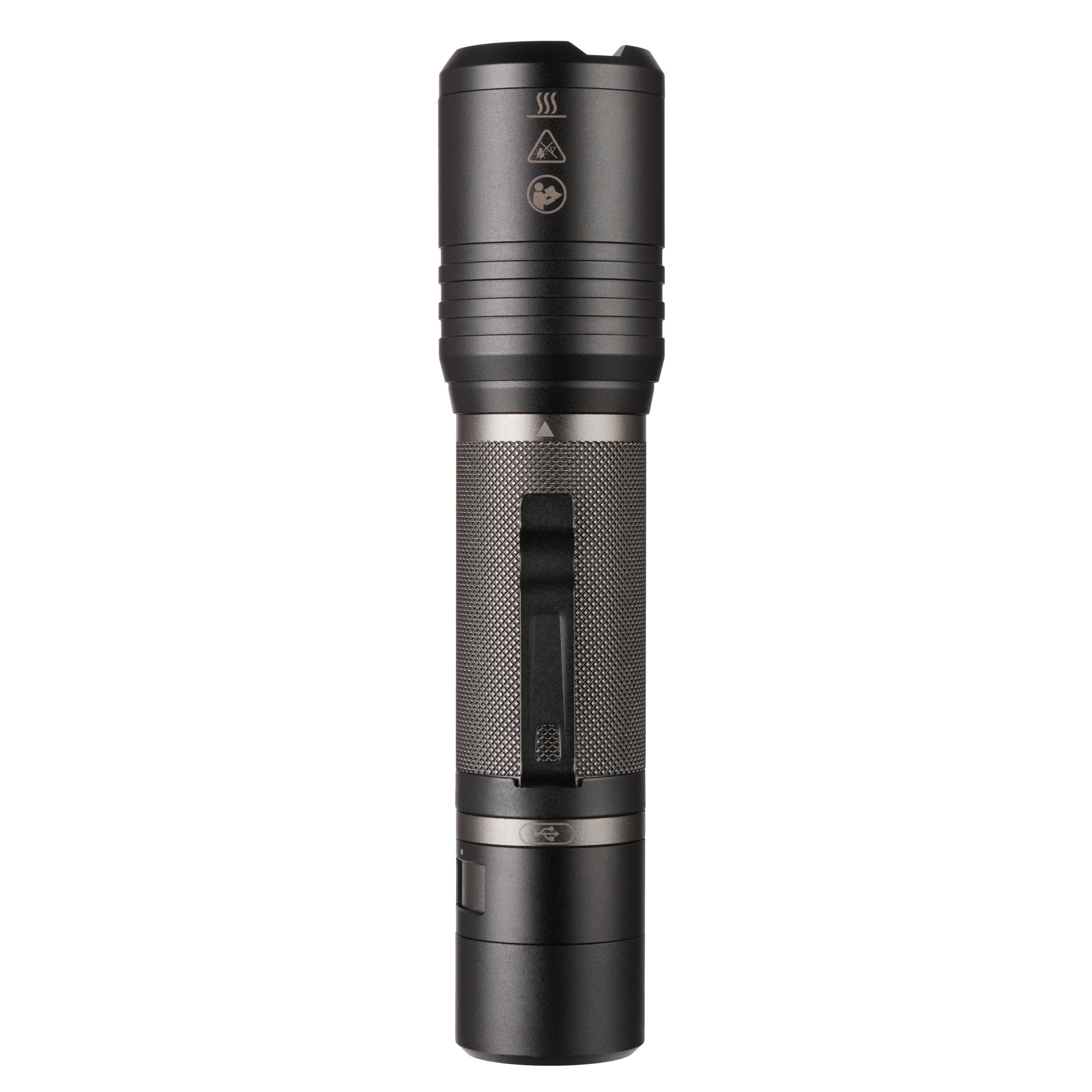 Torcia LED Ricaricabile 2000 Lumen – 2 Pezzi, Impermeabile IP65 Con Zoom E 3 Modalità, Per Emergenza E Campeggio (Confezione Da 2)