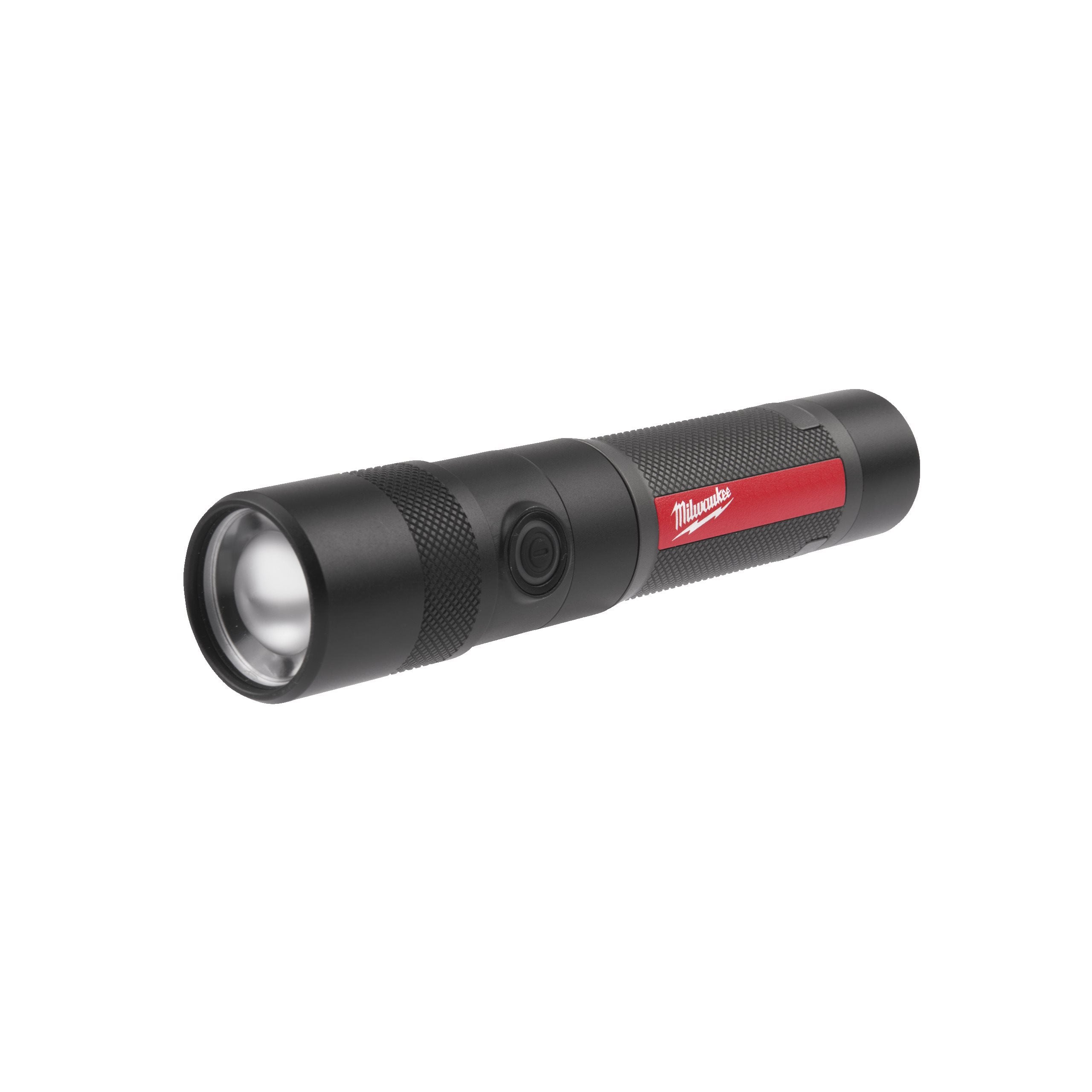 1100 lumens milwaukee flashlight 2161-21-48-59-2013 LED USB Rechargeable Twist Focus with REDLITHIUM USB Charger and Portable Power Source Kit Designed for easy carry and versatile attachment Milwaukee 1100 Lumens LED USB