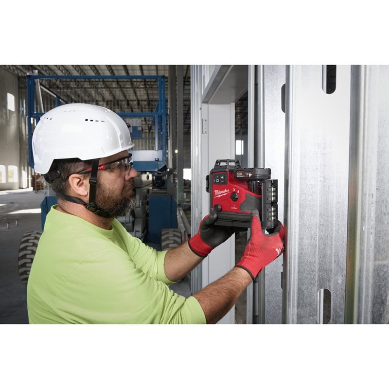 Milwaukee M12 A3PLO-401C Křížový laser 360° s automatickým zarovnáním paprsku