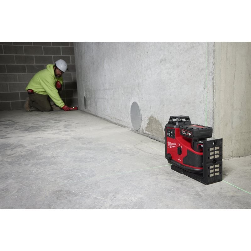 Milwaukee M12 A3PLO-401C Křížový laser 360° s automatickým zarovnáním paprsku