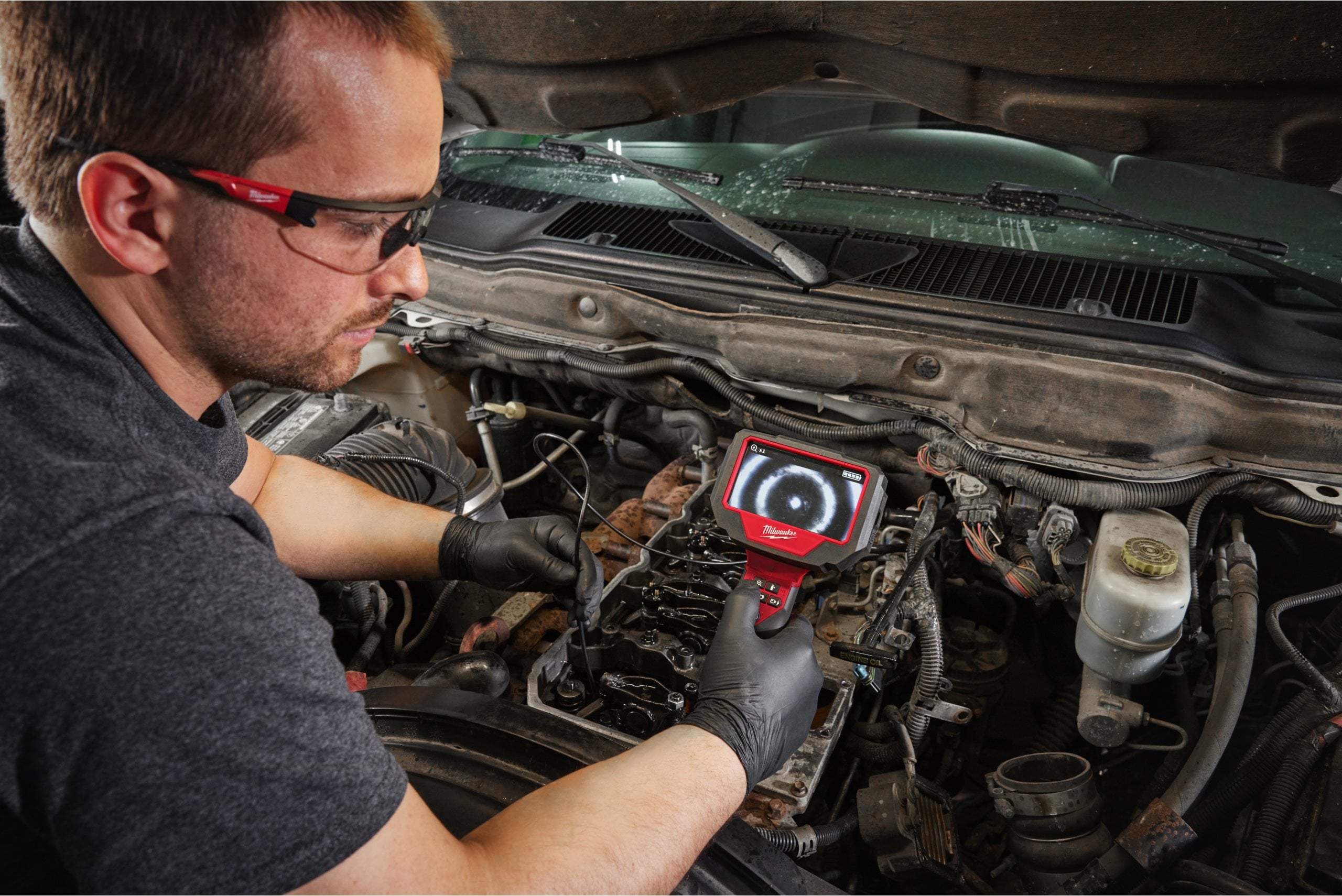 M12™ Automotive Technician Borescope | Cordless Inspection Cameras ...
