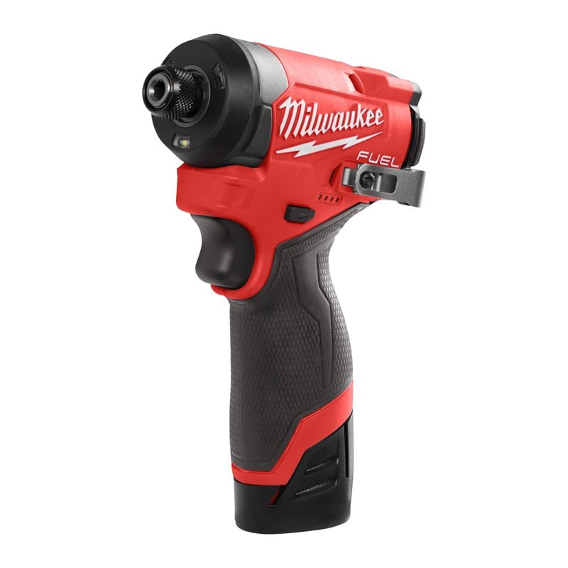 Milwaukee M12 FID2-202X FUEL HEX Šestihranný rázový šroubovák, 2x 2Ah