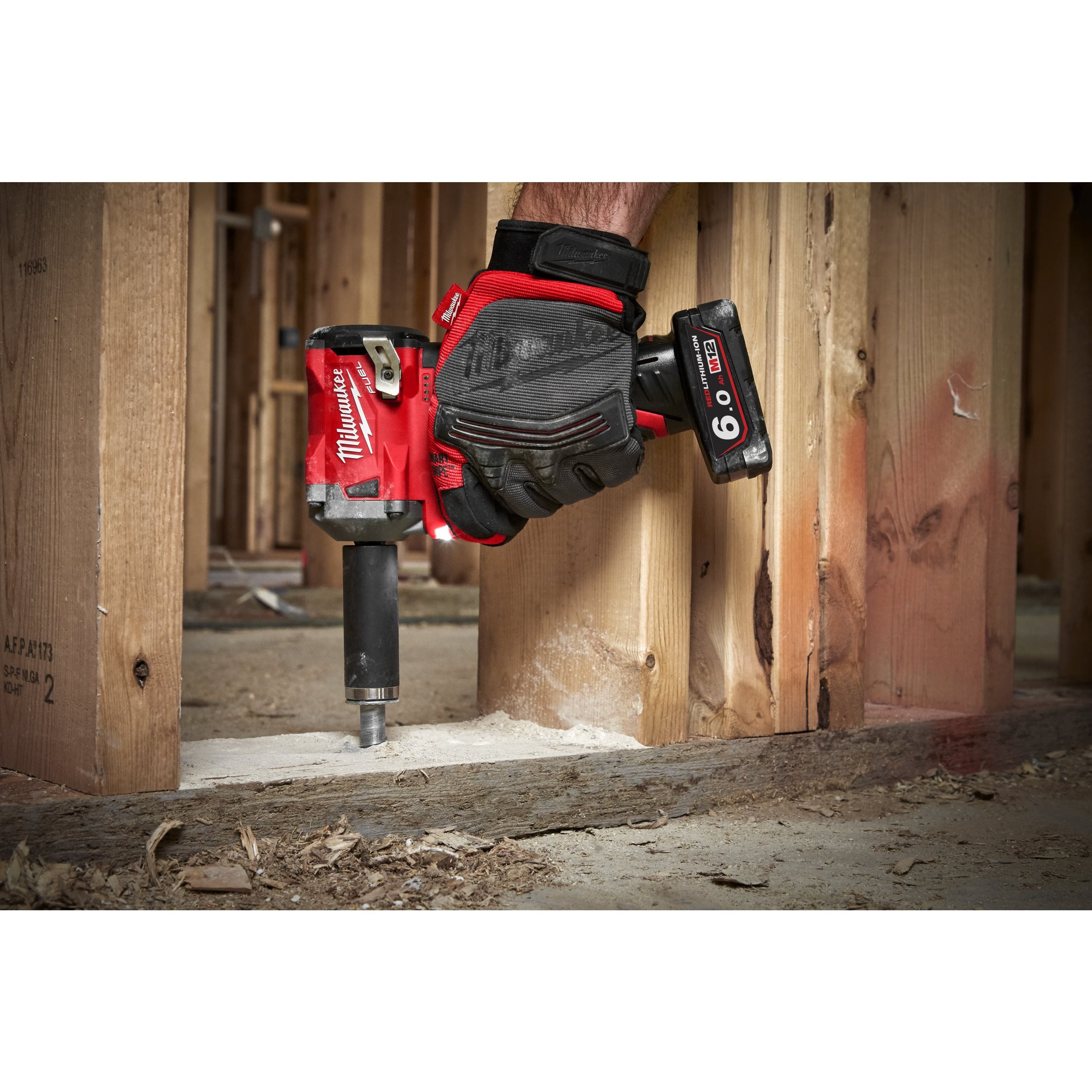 M12 FUEL Sub Compact Impact Wrench M12 FIW38 Milwaukee Tool EU