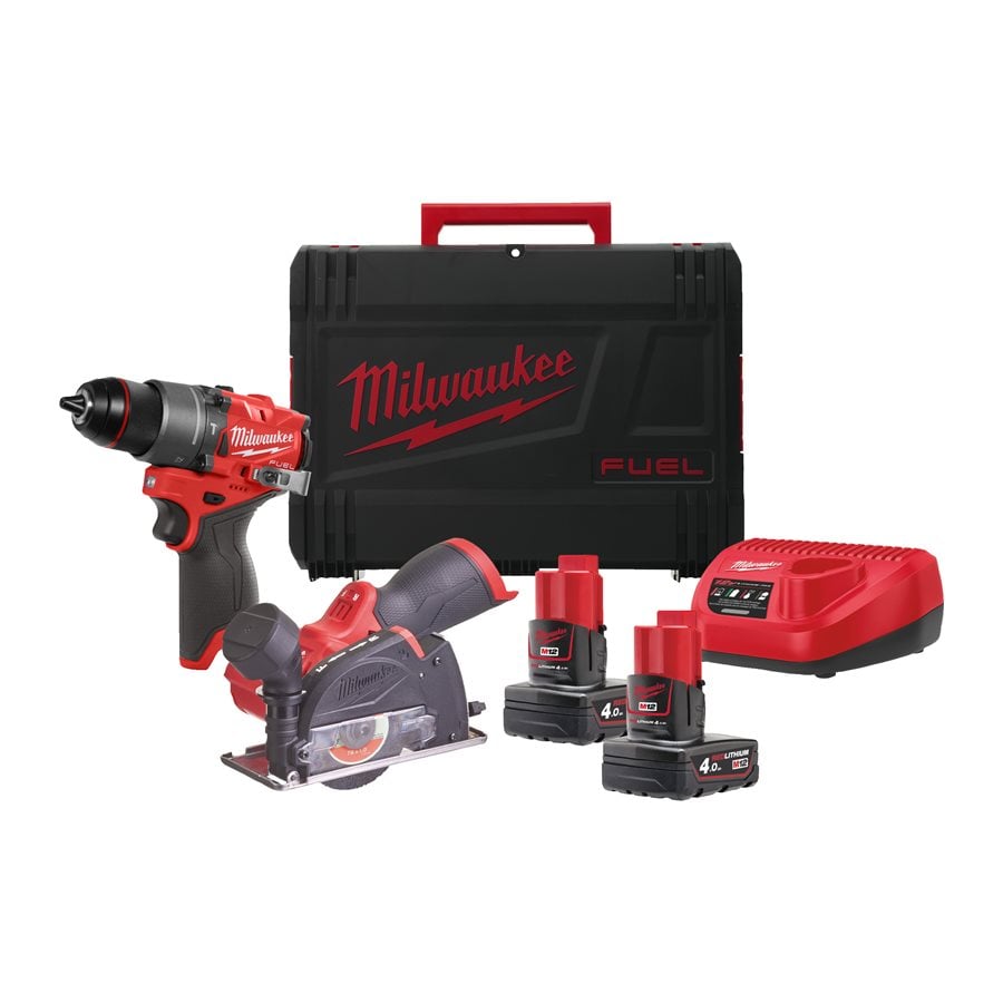 Milwaukee M12 FPP2G2-402X pri delu