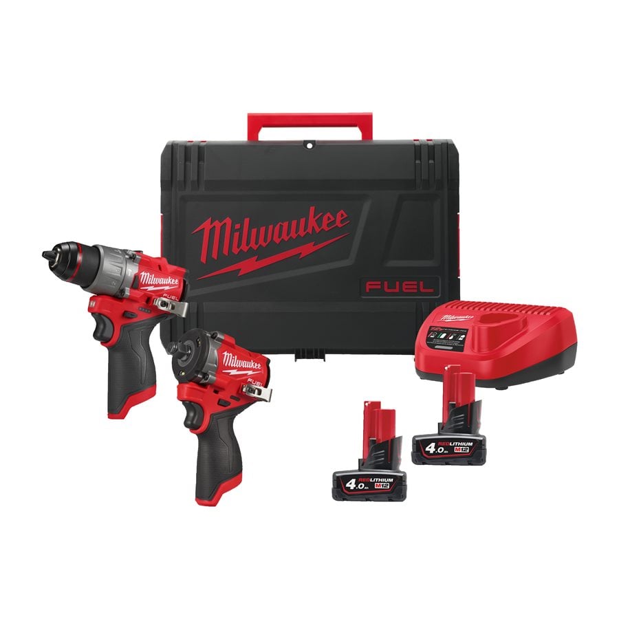Milwaukee M12 FPP2X2-402X pri delu
