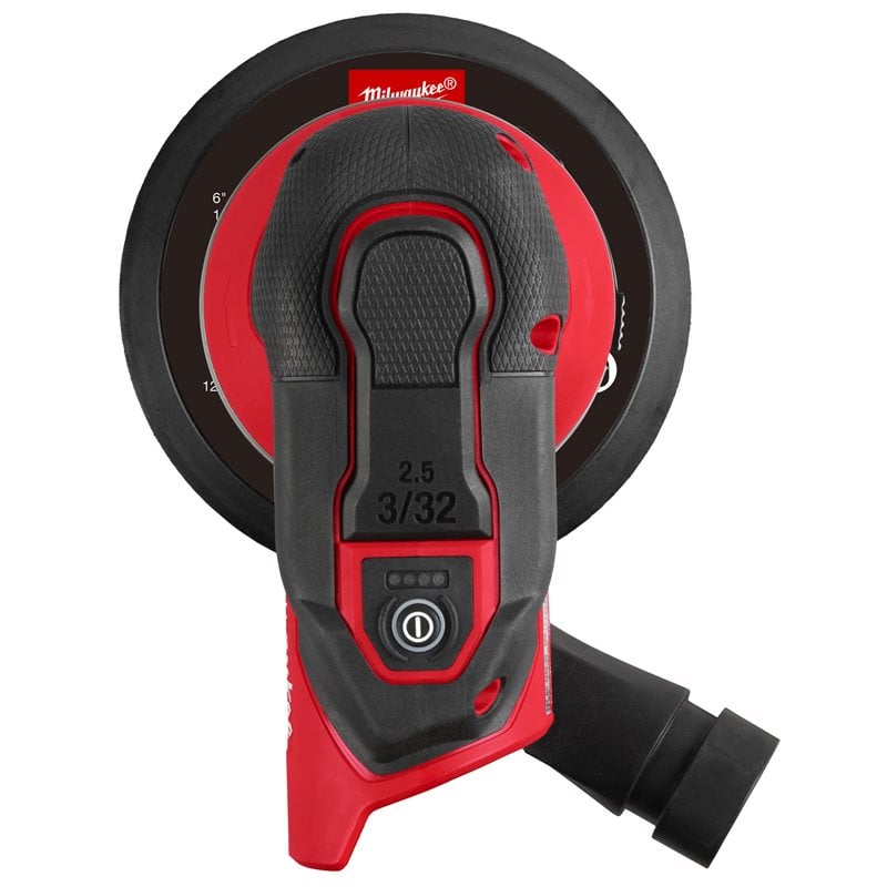 Milwaukee M12 FROS2.5-0 FUEL 150 mm excentrická bruska s oběžným kolem 2,5 mm