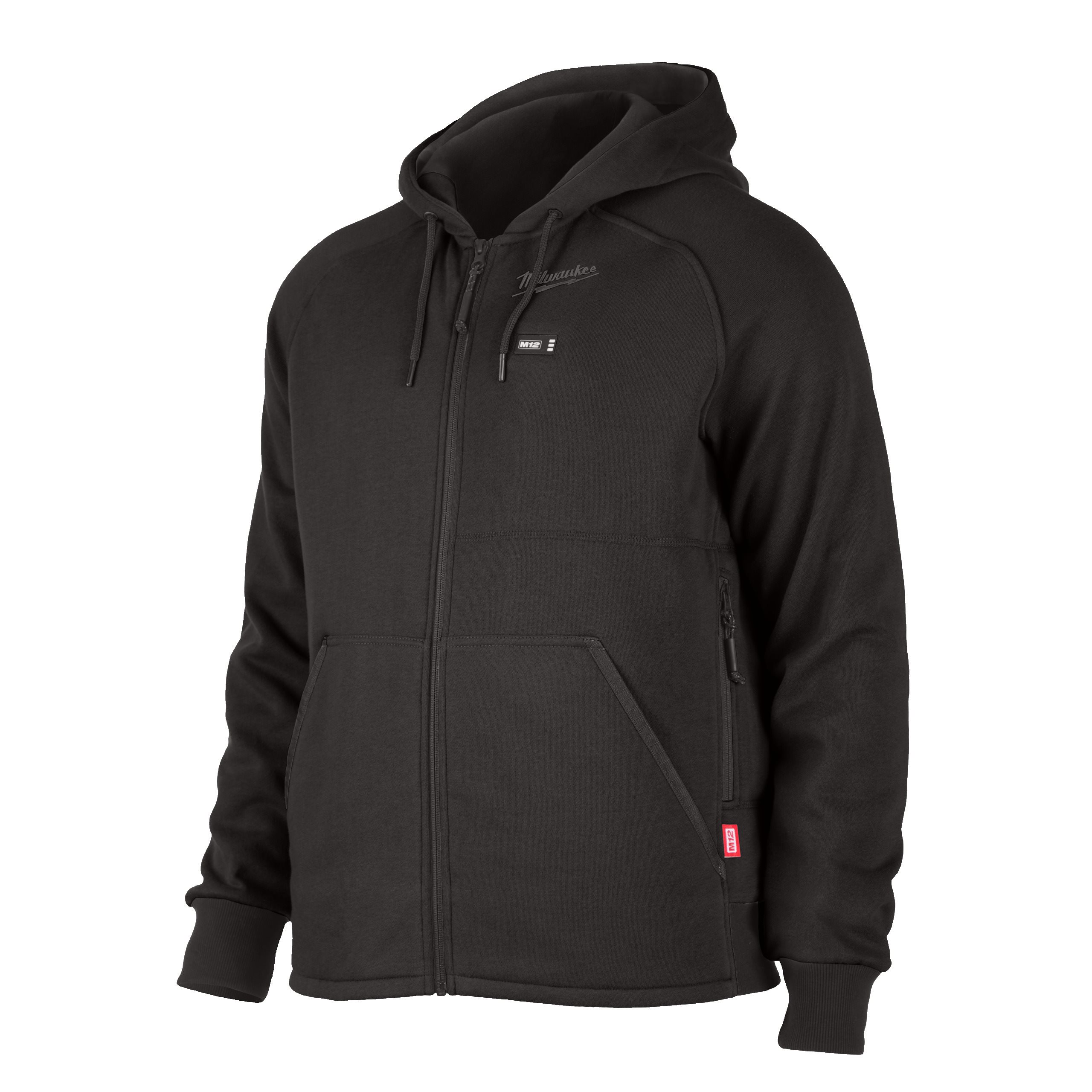 hoodie, korte snit, lange mouwen,capuchonshirt, zwart | Ulla Popken