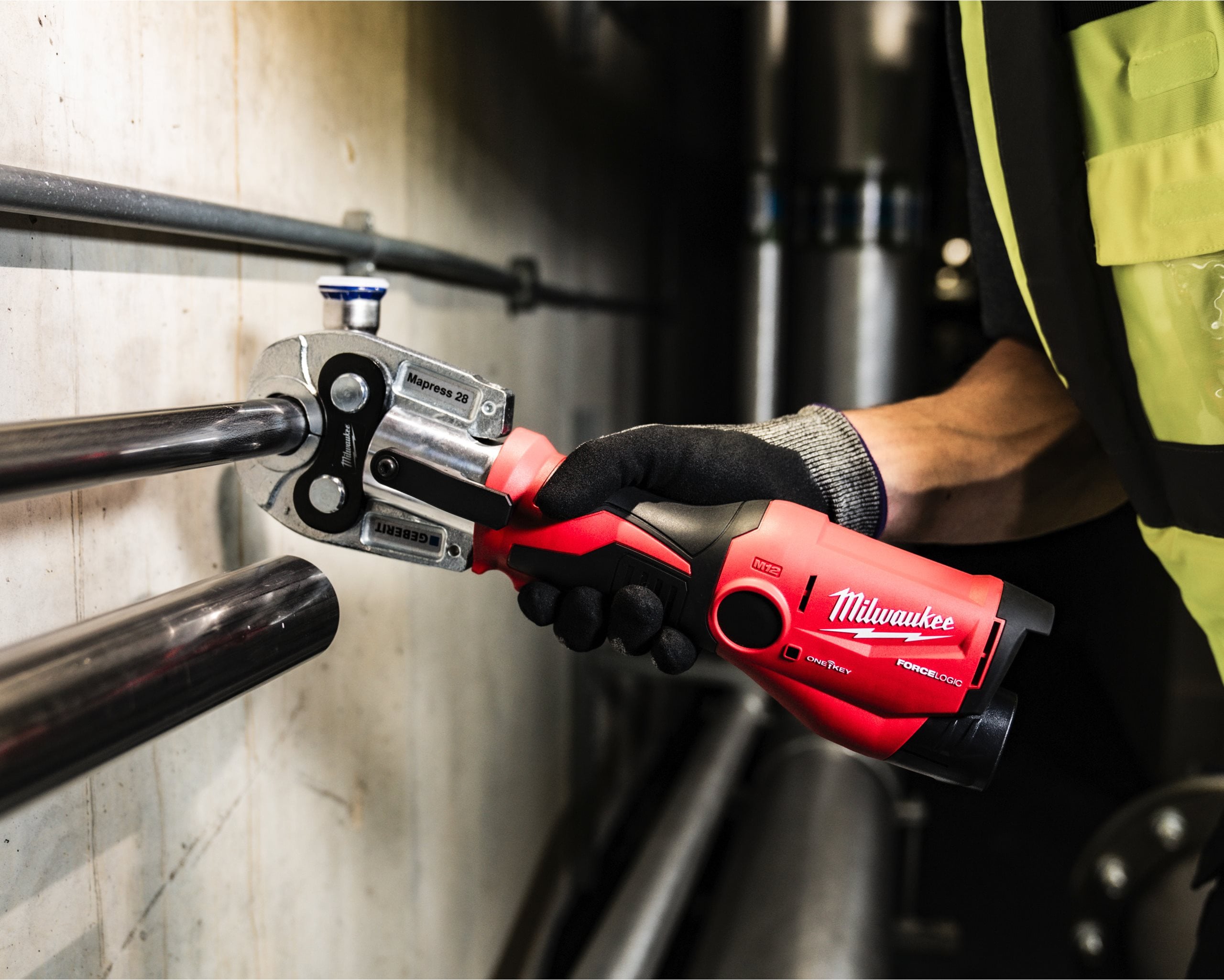 M12™ Sub Compact FORCE LOGIC™ Hydraulic Press Tool With ONE-KEY ...