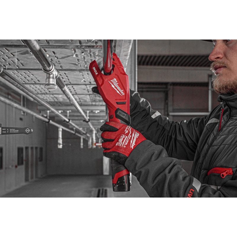 Milwaukee M12 PCSS-202C RAPTOR řezák na nerezové trubky 12-28 mm