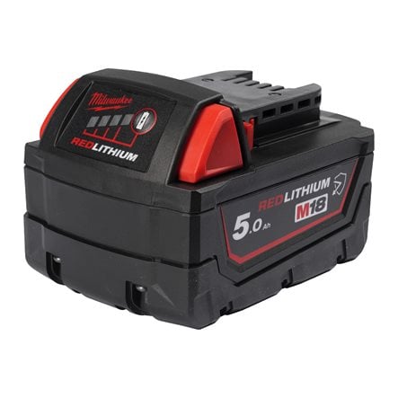 Milwaukee M18 NRGCR-502 Energy Kit M18™ 2 x 5.0 Ah Resistenti gli Agenti Chimici (18V) 4932479831 4 M18 B5 CR Hero 2