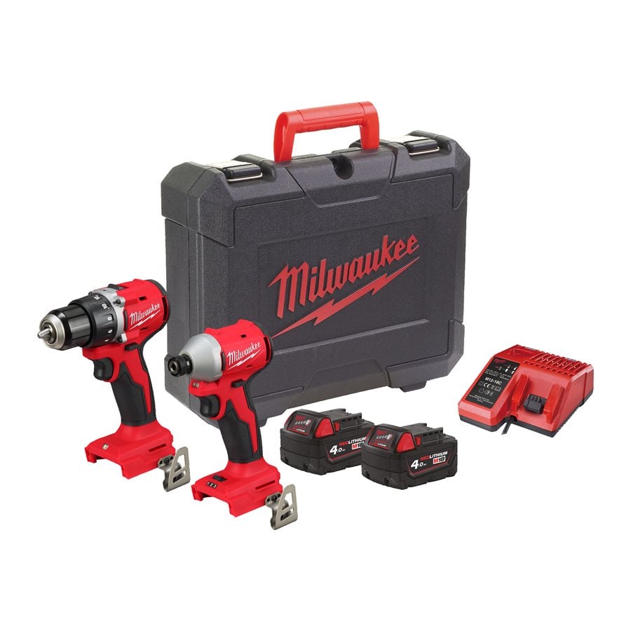 Milwaukee M18 BLCPP2B-402C pri delu