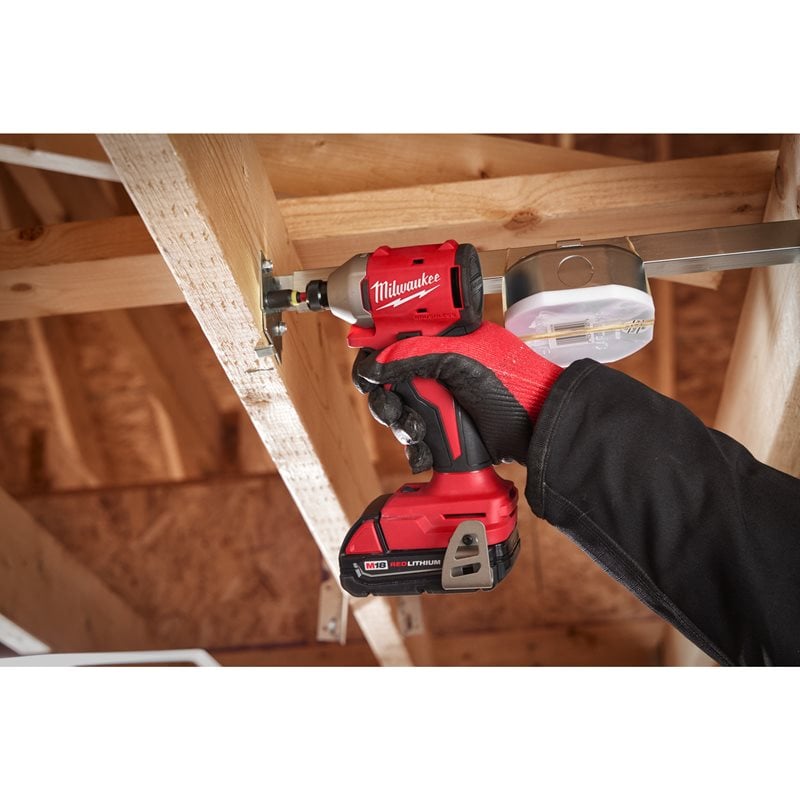 Milwaukee M18 BLIDR-0X  bezuhlíkový rázový utahovák 1/4˝ Hex
