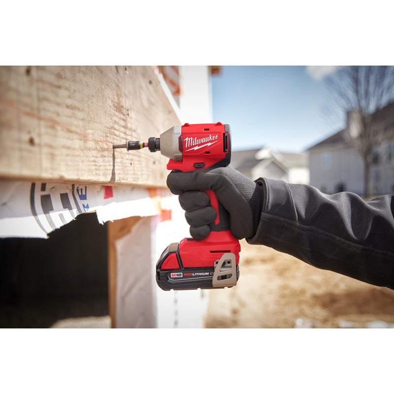 Milwaukee M18 BLIDR-0X  bezuhlíkový rázový utahovák 1/4˝ Hex