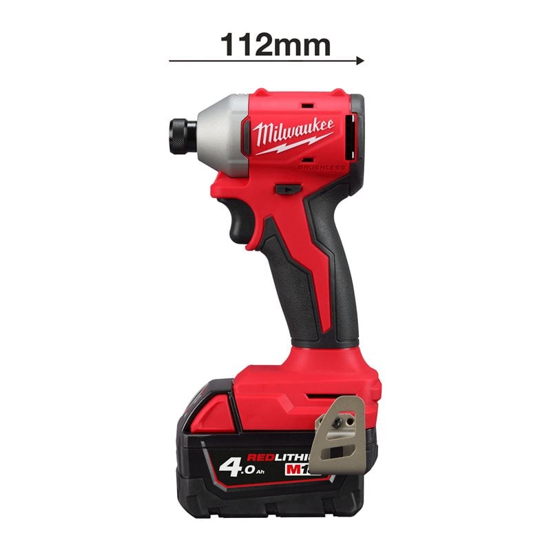 Milwaukee M18 BLIDRC-402C rázový šroubovák - 190Nm