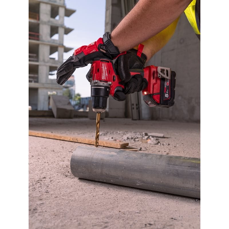 Milwaukee M18 BLPDRC-502C  kompaktní bezuhlíková příklepová vrtačka
