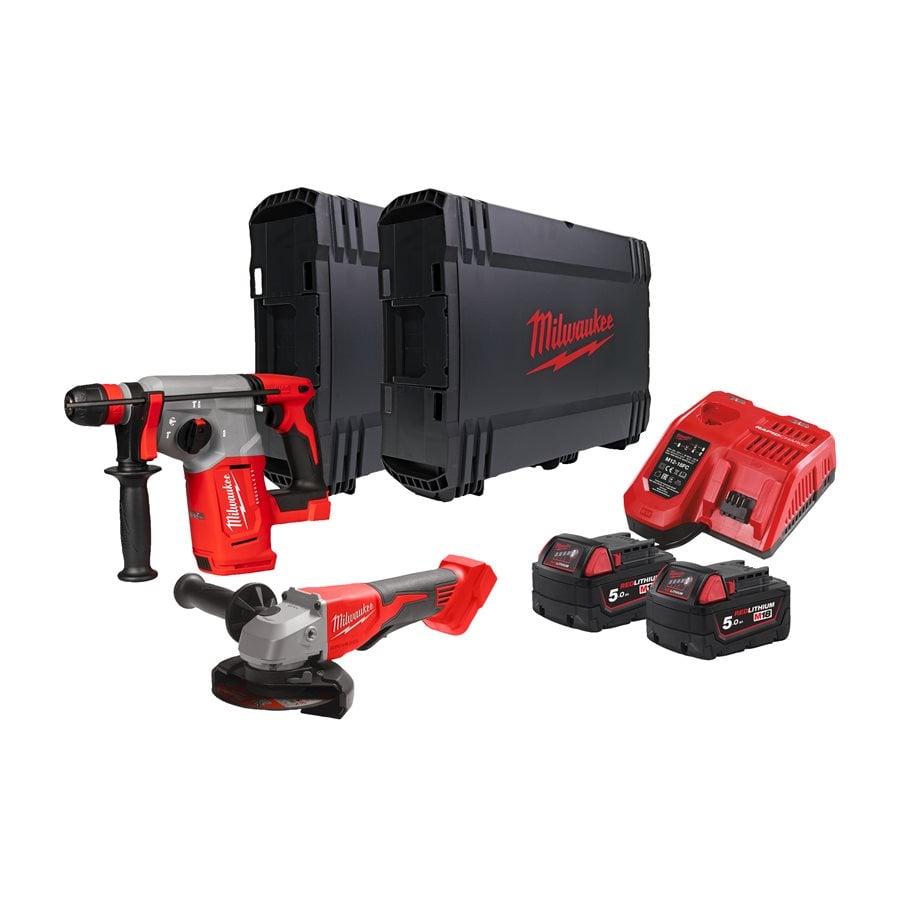 Milwaukee M18 BLPP2G-502X pri delu