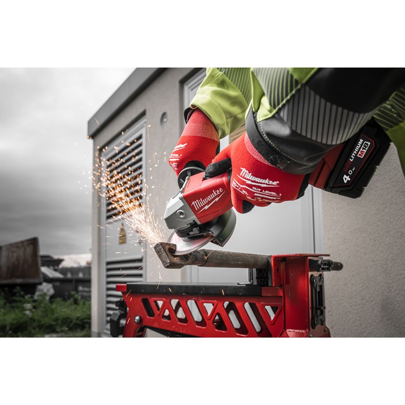 Milwaukee M18 BLSAG125X-402X úhlová bruska 125 mm