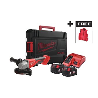 M18™ brushless small angle grinder peddle switch thunderbolt
