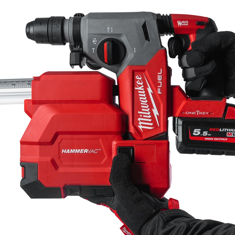 Milwaukee M18 CDEM18 FUEL odsávání ke kladivu SDS-plus