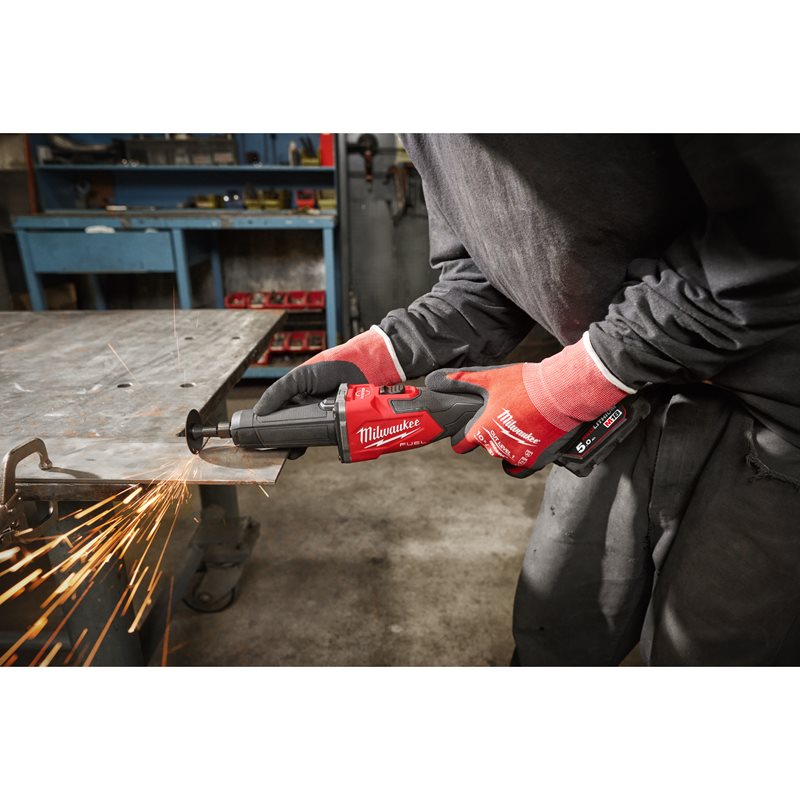 Milwaukee M18 FDGRB-0 přímá bruska s posuvným spínačem