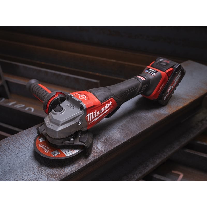 Milwaukee M18 FHSAGO125VXPDB2-802X Vysoce výkonná bruska s variabilními otáčkami a ONE KEY - průměr 125