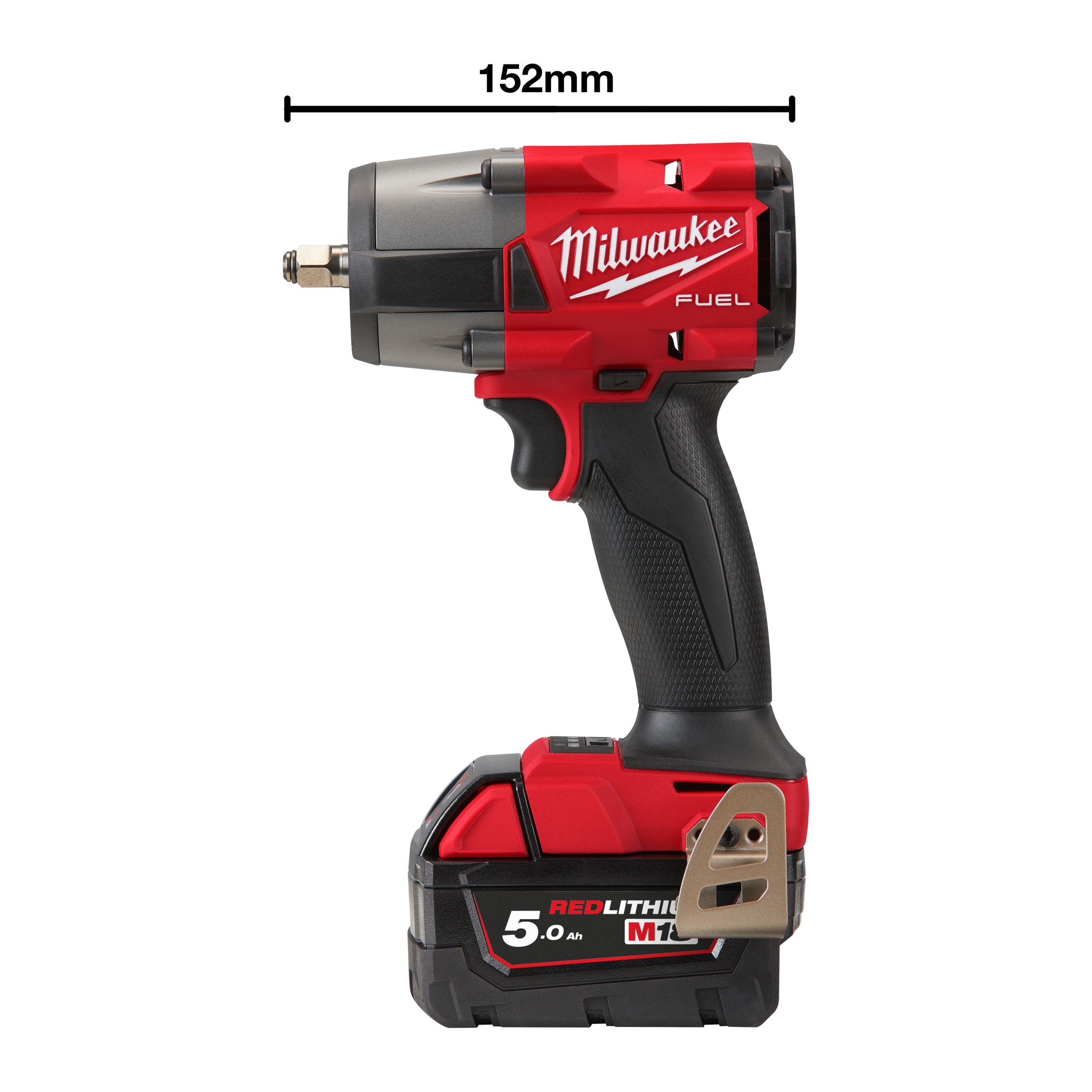 M18 FUEL™ 18V Mid Torque Impact Wrench with Friction Ring  