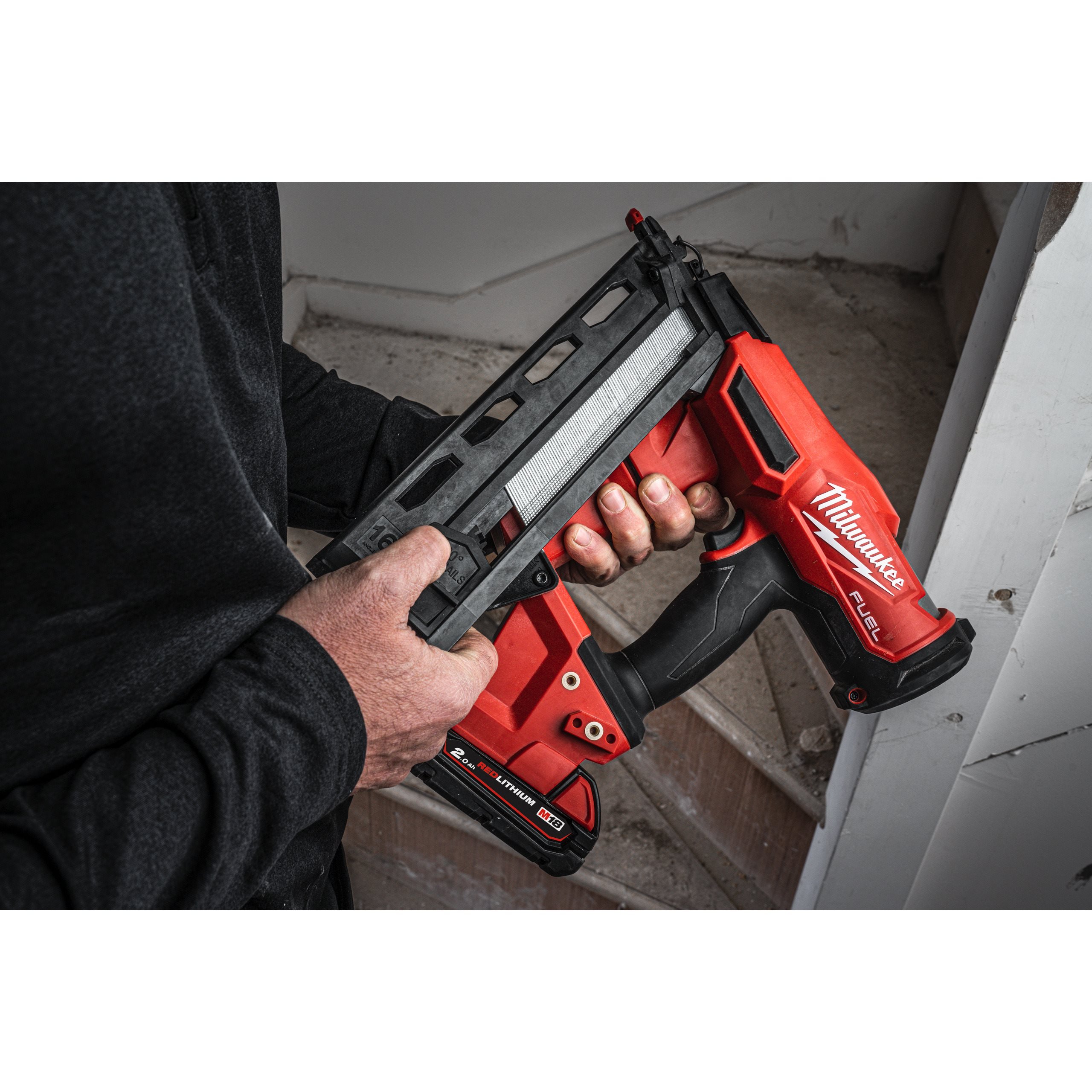 Milwaukee Cordless Milwaukee 16 Ga Finish Nailer Electric Nail Gun