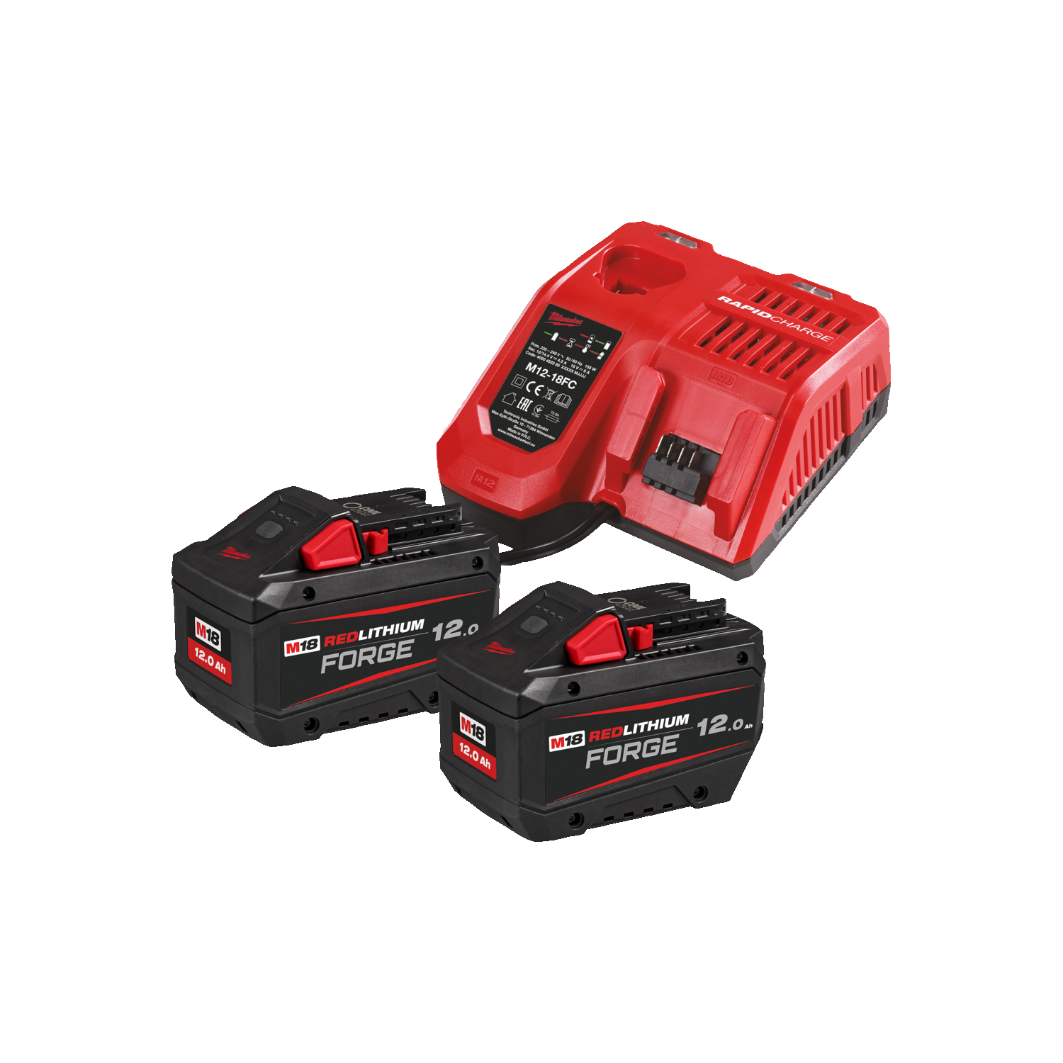 Milwaukee M18 FORGENRG-122 Energy Kit 12 Ah M18™ FORGE™ 4933498610 3 M18 FORGENRG 122 Hero 1