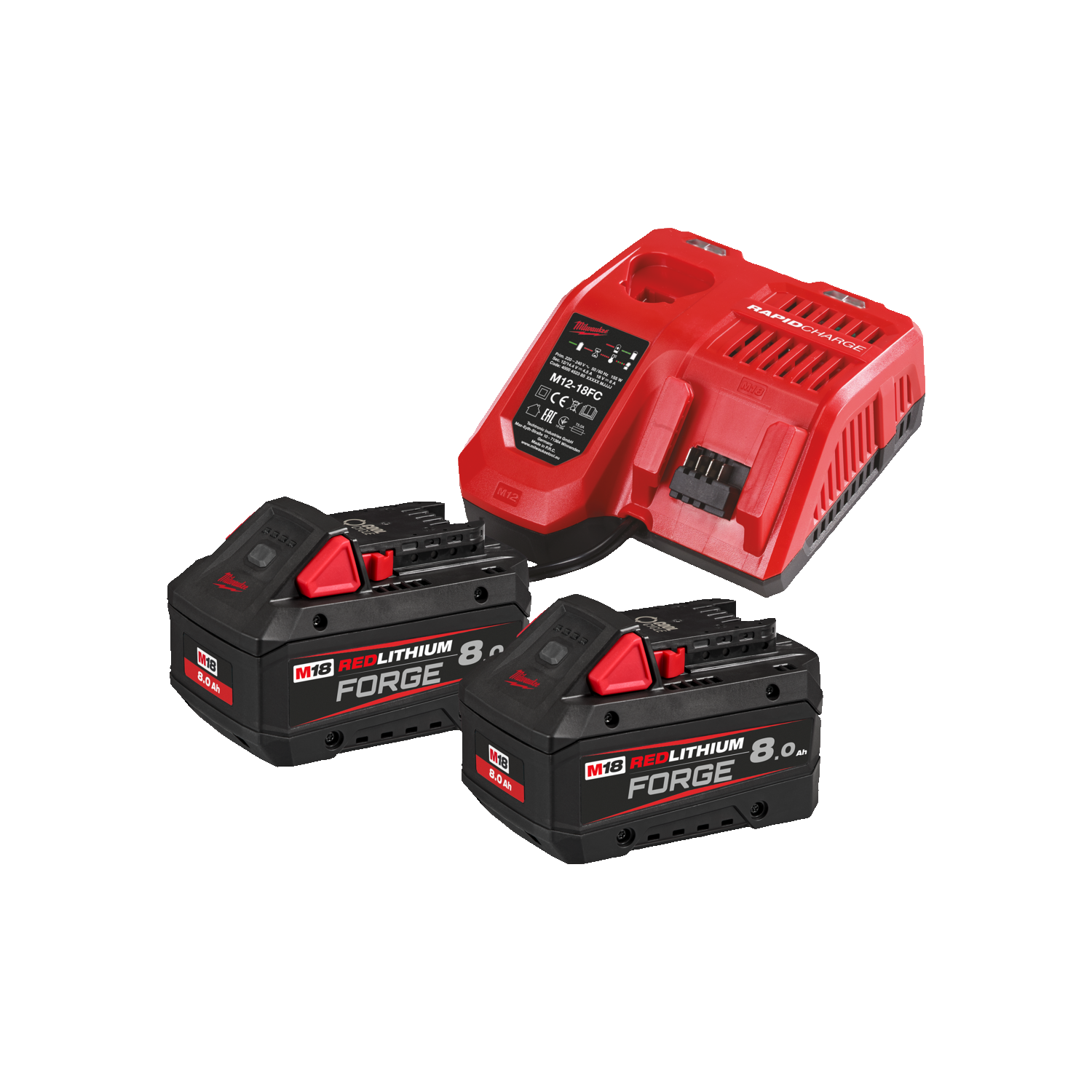 Milwaukee M18 FORGENRG-802 Energy Kit 8 Ah M18™ FORGE™ 4933498612 3 M18 FORGENRG 802 Hero 1