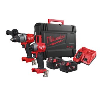 MILWAUKEE, PowerPack 4 outils 18V 3x5.5Ah, M18 FPP4A2-553P