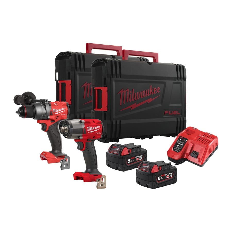 Milwaukee M18 FPP2F3-502X pri delu