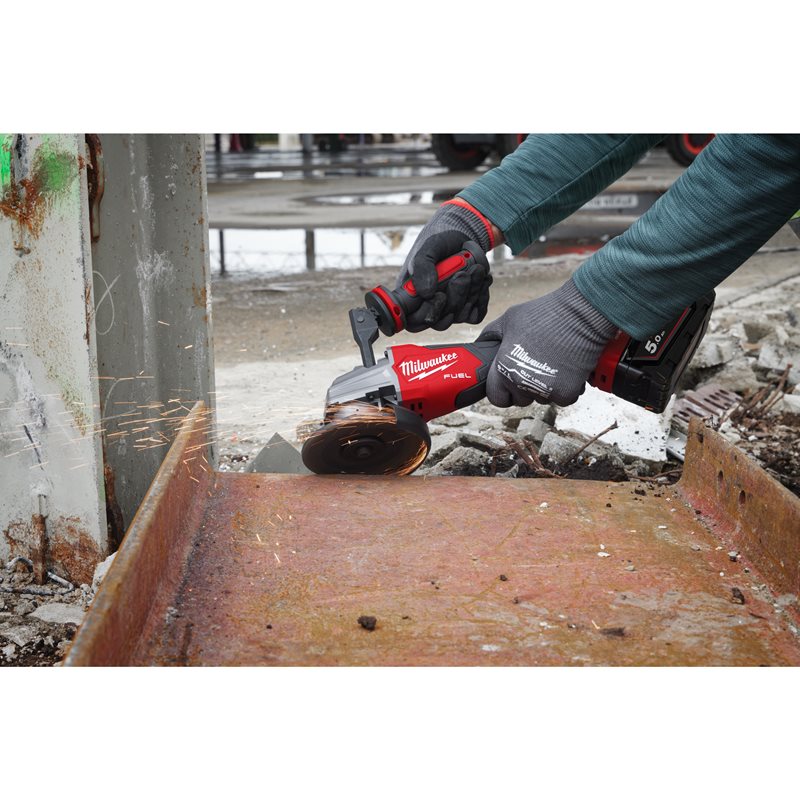 Milwaukee M18 FSAGSVO125X-0X Bezpečnostní bruska 125mm, reg. otáček, ONE-KEY
