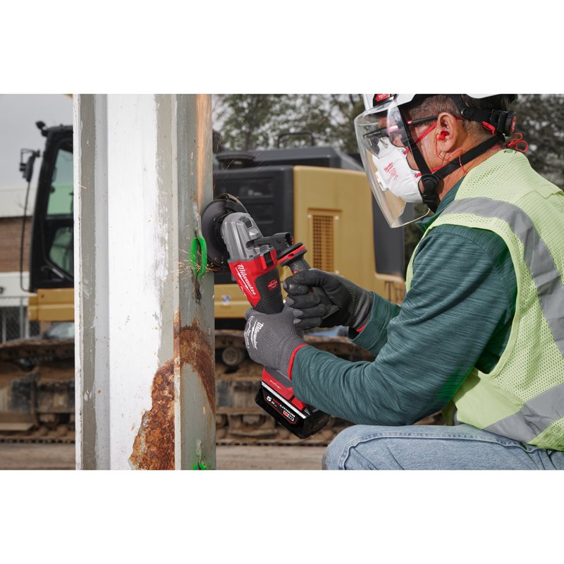 Milwaukee M18 FSAGSVO125X-502X Bezpečnostní bruska 125mm, reg. otáček, ONE-KEY