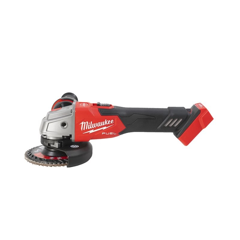 Milwaukee M18 125 mm FSAGV125XB-0 Úhlová bruska s posuvným spínačem,Reg. rychlosti