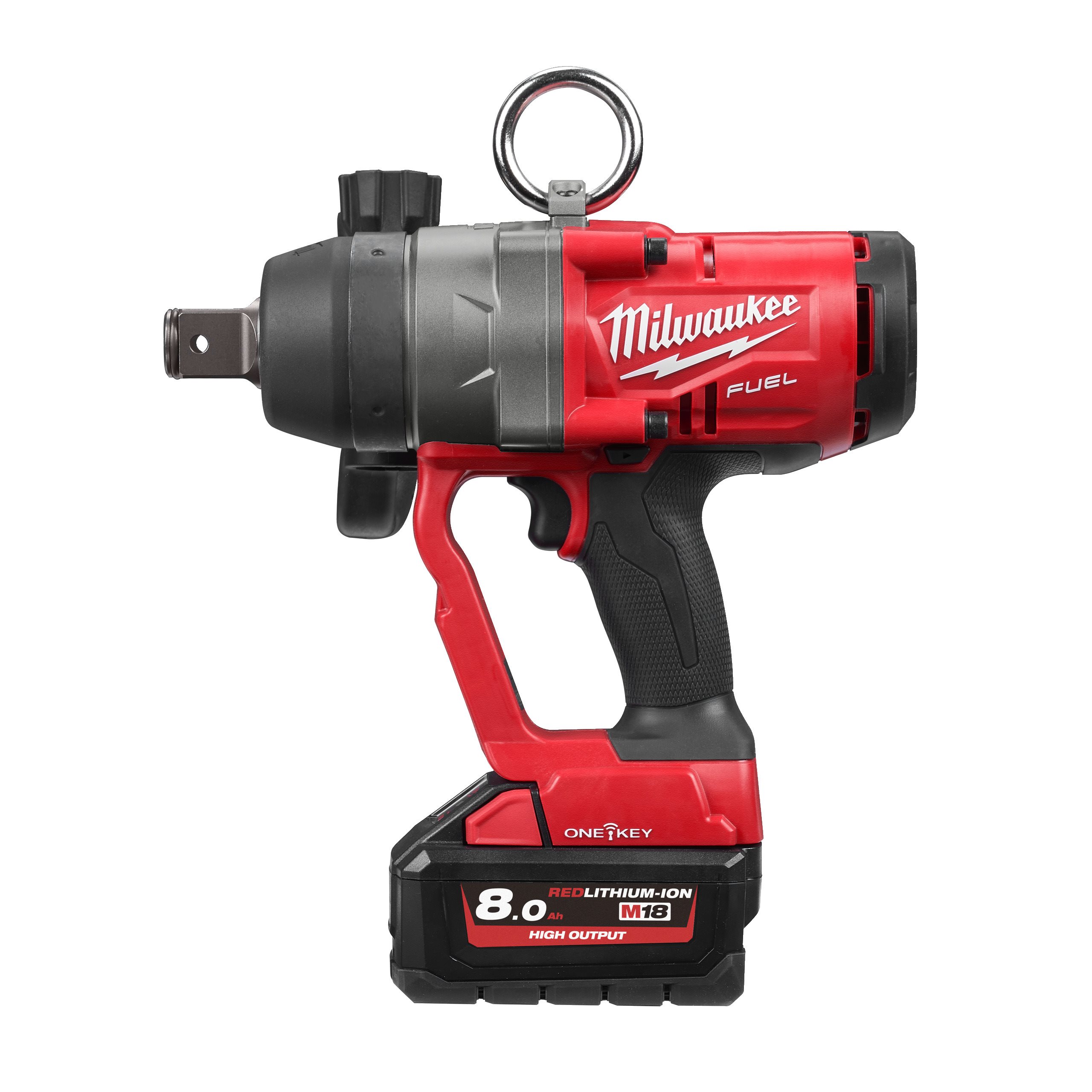 M18 FUEL™ ONE-KEY™ 1″ high torque impact wrench with friction ring 