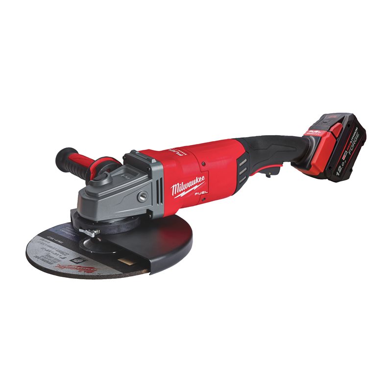 Milwaukee M18 ONEFLAG230XPDB-122C 230 mm velká úhlová bruska s kolébkovým spínačem