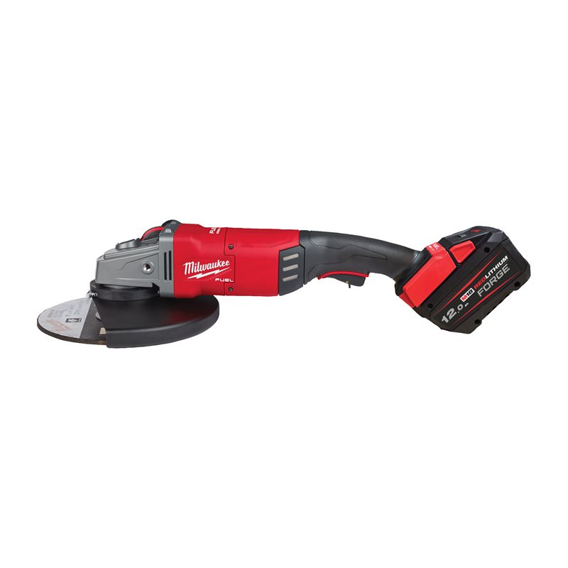 Milwaukee M18 ONEFLAG230XPDB-122C 230 mm velká úhlová bruska s kolébkovým spínačem