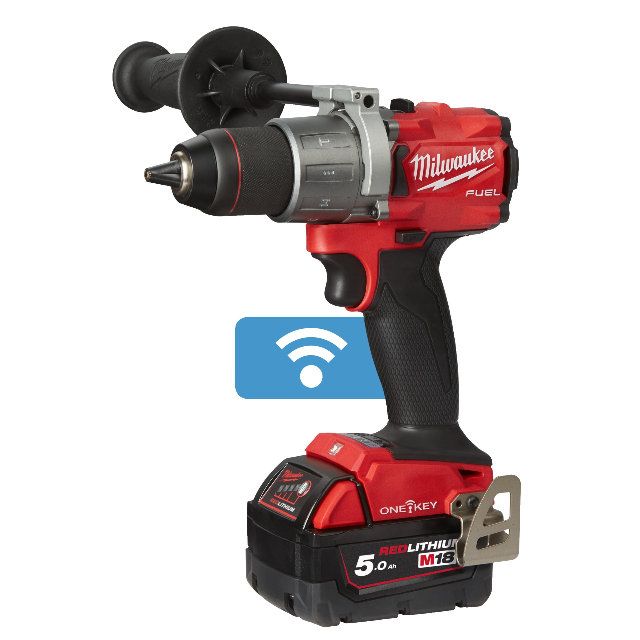 Taladro percutor 12V M12 BPD y batería 2AH Milwaukee