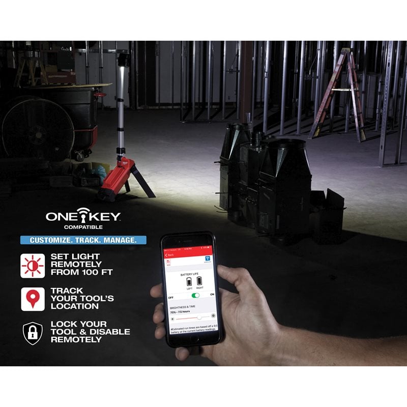 Milwaukee M18 ONERSAL M18 ONE-KEY LED stojanová svítilna