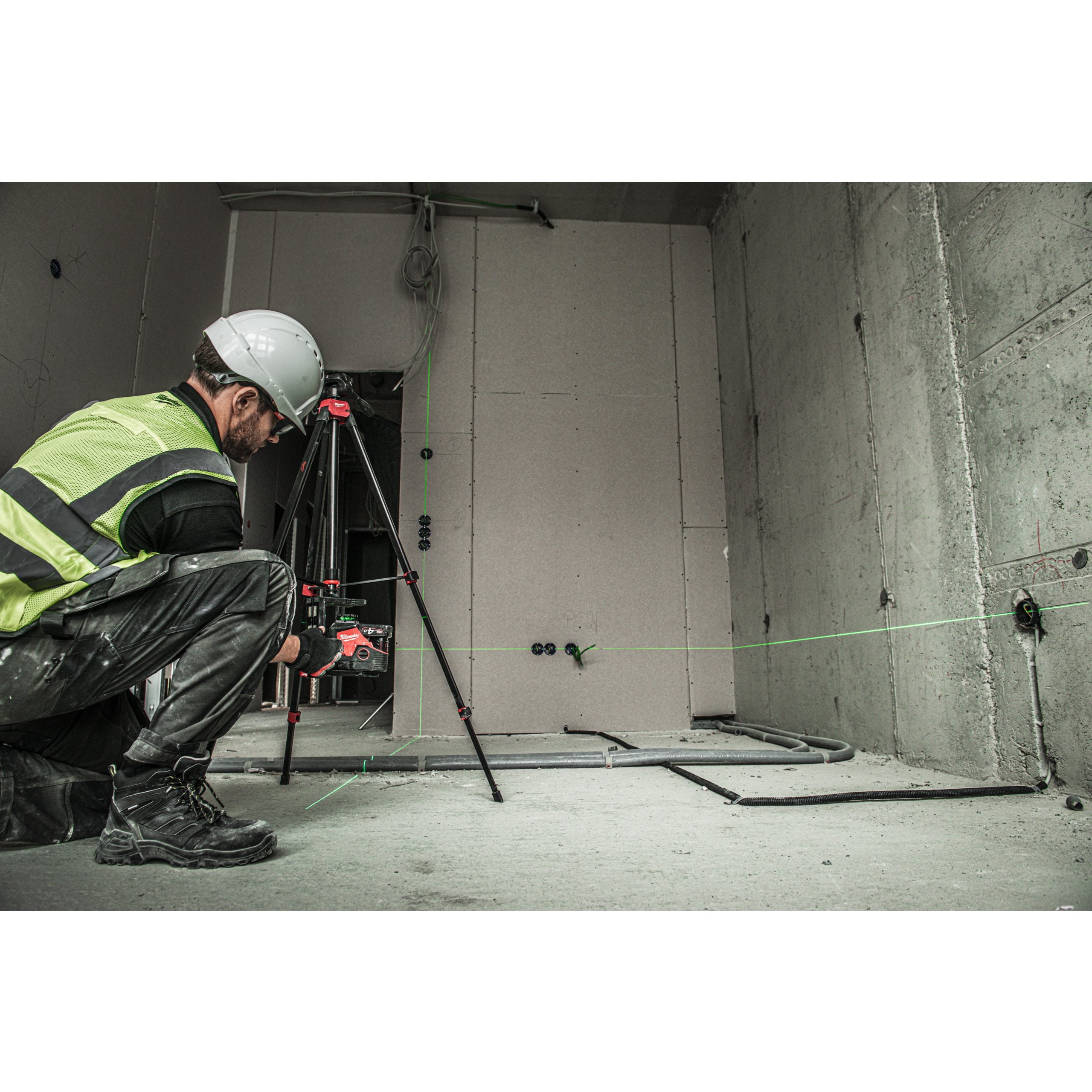 Milwaukee TRP180 Laserstativ 72 cm-1,80 Meter Laser Stativ Laserstativ Halterung 