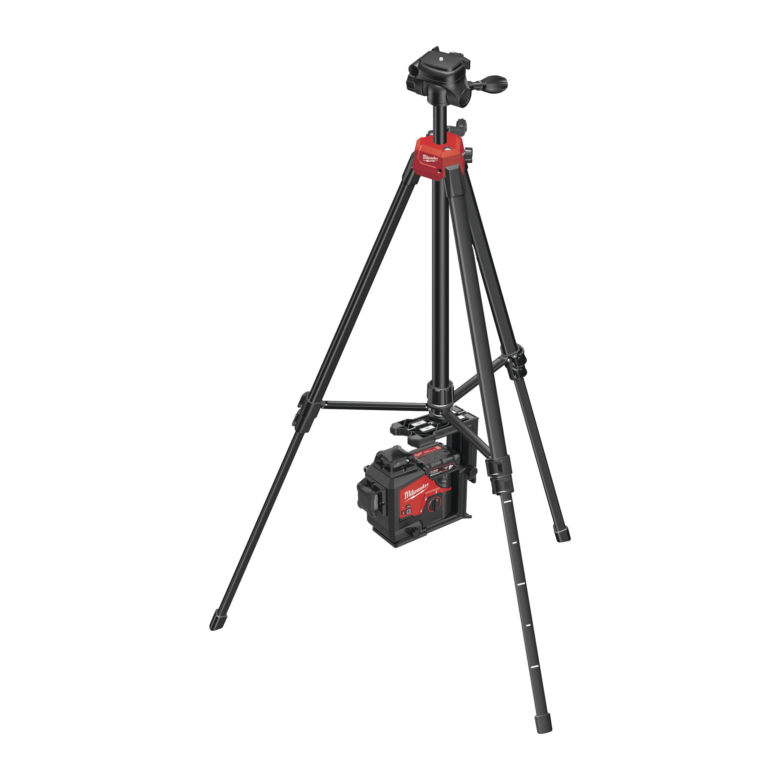 Milwaukee TRP180 Laserstativ 72 cm-1,80 Meter Laser Stativ Laserstativ Halterung 