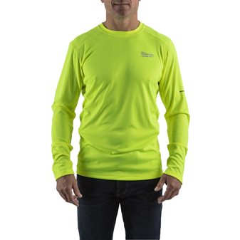 T-Shirt a maniche lunghe  WORKSKIN™ WARM - giallo