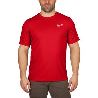 T-shirt à manches longues avec logo GRIDIRON, Femmes, Petit, Rouge