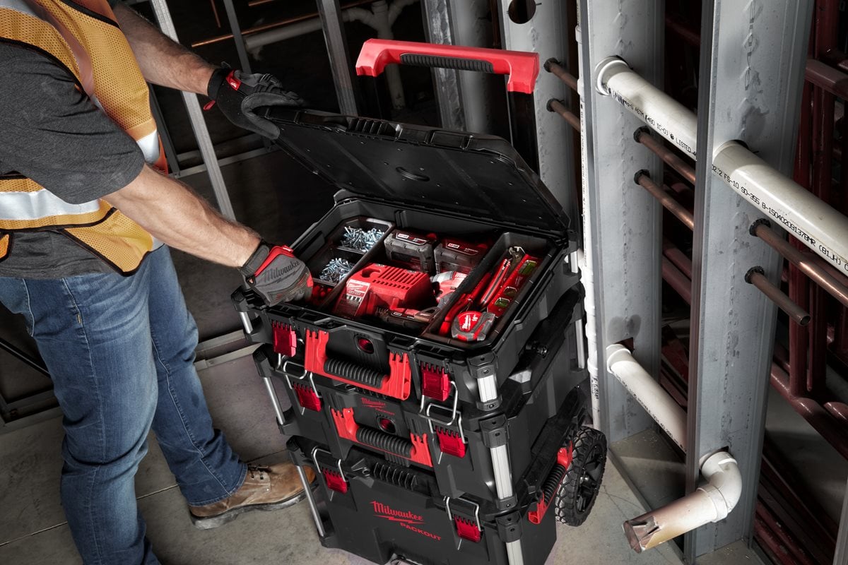 PACKOUT kovčki in zaboji Milwaukee